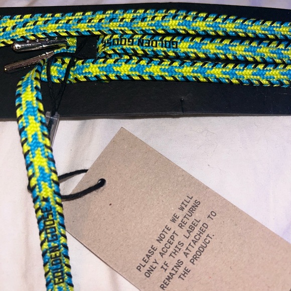 New Green and Blue Golden Goose laces - Picture 3 of 3